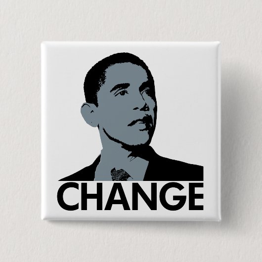 Obama: Ändern Sie quadratischen Knopf Button (Vorderseite)