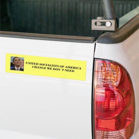 OBAMA-ÄNDERUNG?? AUTOAUFKLEBER (Auf Lkw)