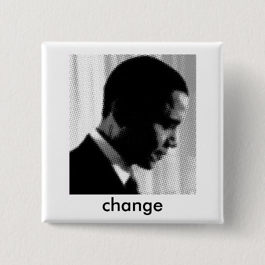 Obama, Änderung Button (Vorderseite)