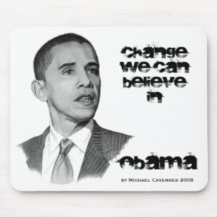 OBAMA-Änderung Mousepad