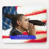 Obama-Änderung Mousepad (Vorne)