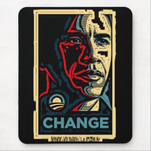 Obama-Änderung Mousepad
