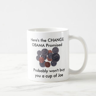 Obama-Änderungs-Tasse Kaffeetasse