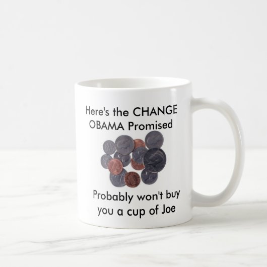Obama-Änderungs-Tasse Kaffeetasse (Rechts)
