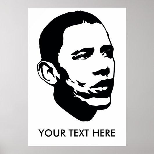Obama Anpassungsfähiges Poster (Vorne)