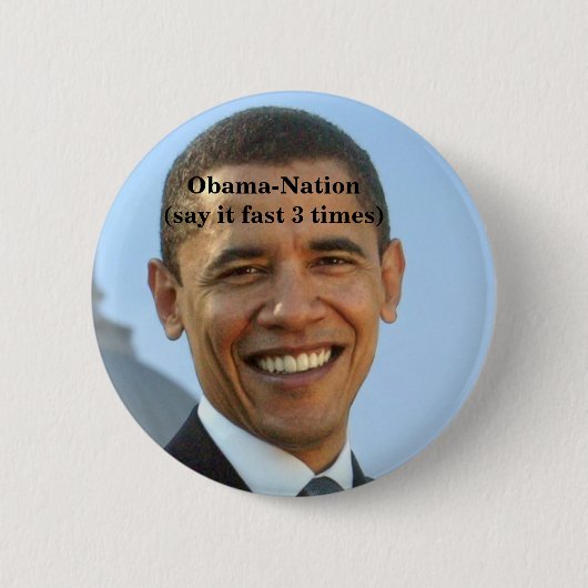 Obama-anti. Button (Vorderseite)