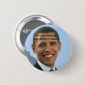 Obama-anti. Button (Vorne & Hinten)