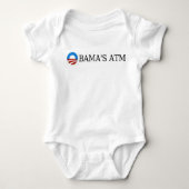 Obama ATM-Säuglings-Strampler Baby Strampler (Vorderseite)