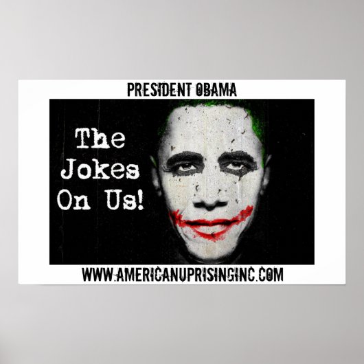 Obama AUI Joker Poster (Vorne)