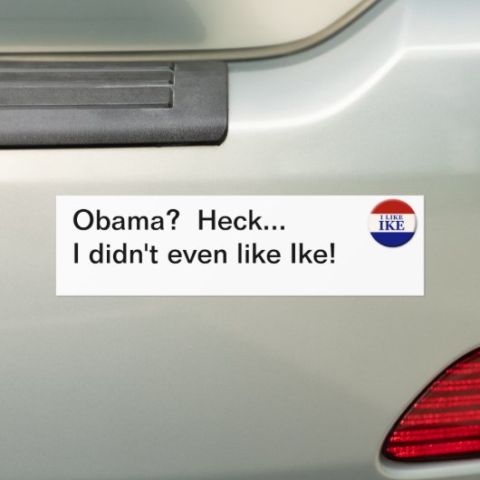 Obama? Autoaufkleber (Auf Auto)