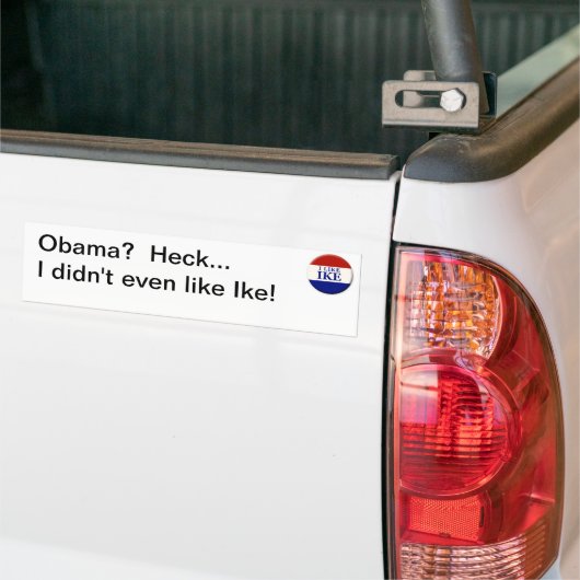 Obama? Autoaufkleber (Auf Lkw)