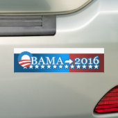 Obama - > Autoaufkleber 2016 (Auf Auto)