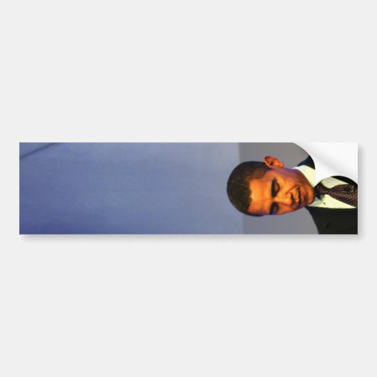 Obama-Autoaufkleber Autoaufkleber (Vorne)