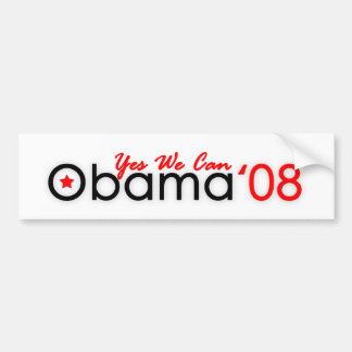 Obama-Autoaufkleber Autoaufkleber