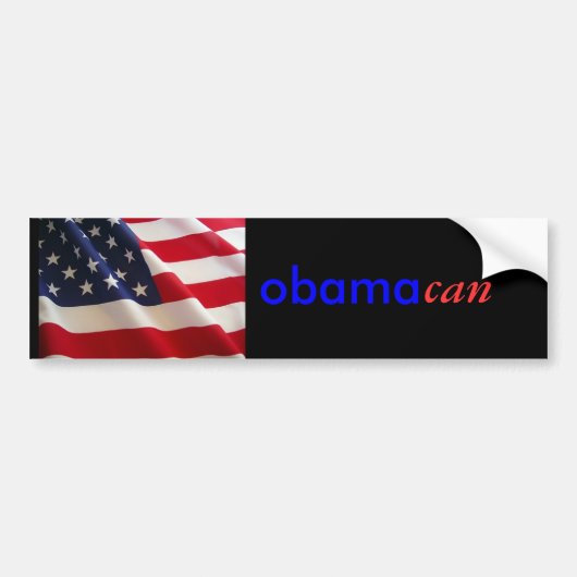 Obama-Autoaufkleber Autoaufkleber (Vorne)