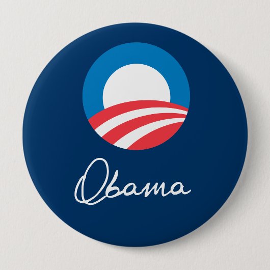 OBAMA AUTOGRAPH BUTTON (Vorderseite)