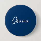 OBAMA AUTOGRAPH BUTTON (Vorderseite)