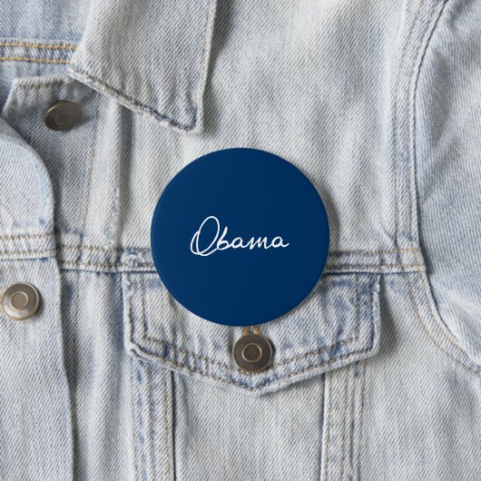OBAMA AUTOGRAPH BUTTON (Beispiel)