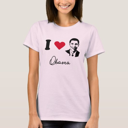 OBAMA AUTOGRAPH T-Shirt (Vorderseite)