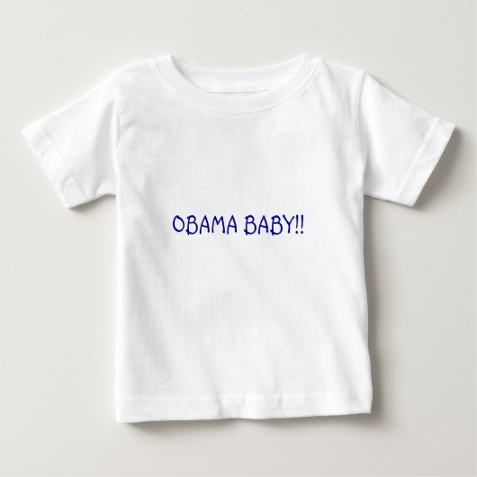 OBAMA BABY!! BABY T-SHIRT (Vorderseite)