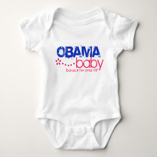 Obama-Baby - Barack für Prez 08 - besonders Baby Strampler