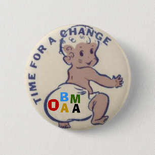 Obama-Baby-Windel-Knopf Button