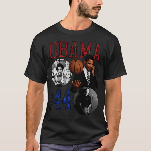 Obama Basketball T-Shirt (Vorderseite)