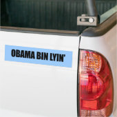 Obama-Behälter lyin Autoaufkleber (Auf Lkw)