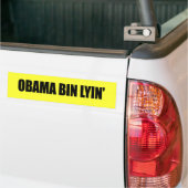 Obama-Behälter lyin Autoaufkleber (Auf Lkw)