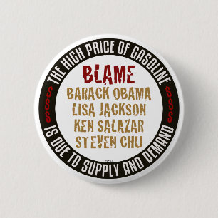 Obama Benzin Button