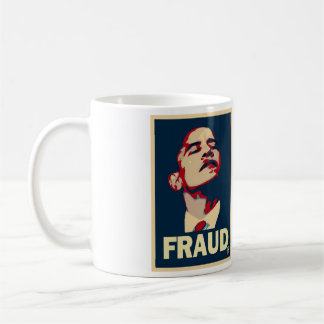 Obama-Betrugs-Tasse - groß Kaffeetasse