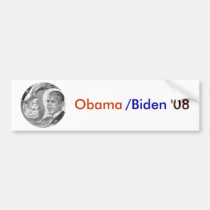 Obama /Biden '08 Autoaufkleber