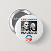 Obama Biden '08 Button (Vorne & Hinten)