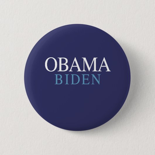 OBAMA / BIDEN 08 BUTTON (Vorderseite)
