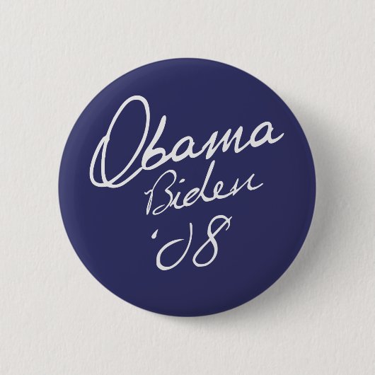 Obama Biden '08 Button (Vorderseite)