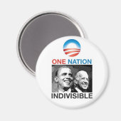 Obama Biden '08 Kühlschrankmagnet (Vorderseite/Rückseite)