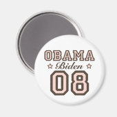 Obama Biden 08 Magnet (Vorderseite/Rückseite)