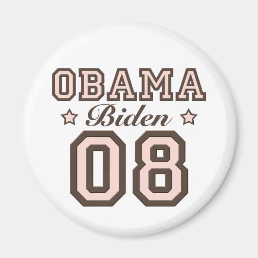 Obama Biden 08 Magnet (Vorne)