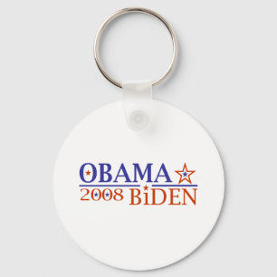 Obama Biden 08 Schlüsselanhänger