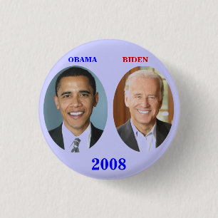 OBAMA BIDEN 2008 BUTTON