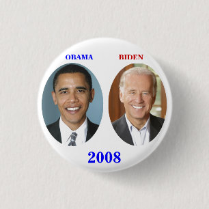 OBAMA BIDEN 2008 BUTTON