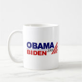 Obama Biden 2008 Kaffeetasse (Links)