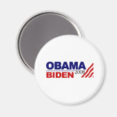 Obama Biden 2008 Magnet (Vorderseite/Rückseite)