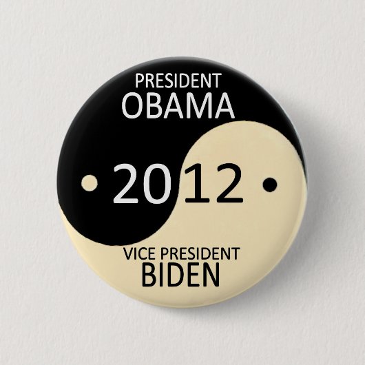 Obama/Biden 2012 Button (Vorderseite)