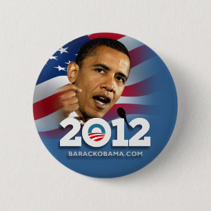 Obama Biden 2012 Button