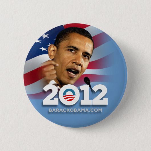 Obama Biden 2012 Button (Vorderseite)