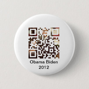 Obama Biden 2012 Button