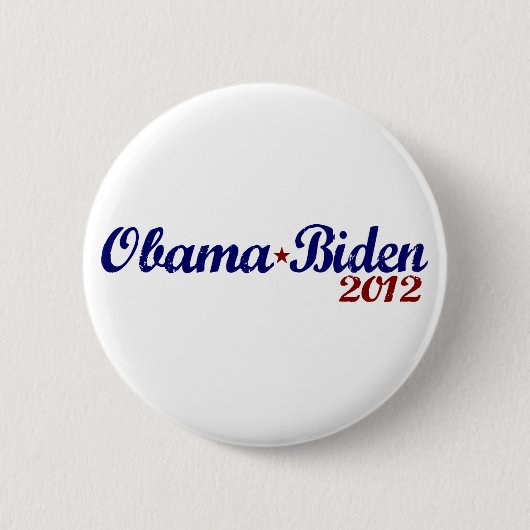 Obama Biden 2012 Button (Vorderseite)