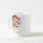 Obama Biden 2012 Kaffeetasse (Vorderseite Links)