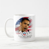 Obama Biden 2012 Kaffeetasse (Links)
